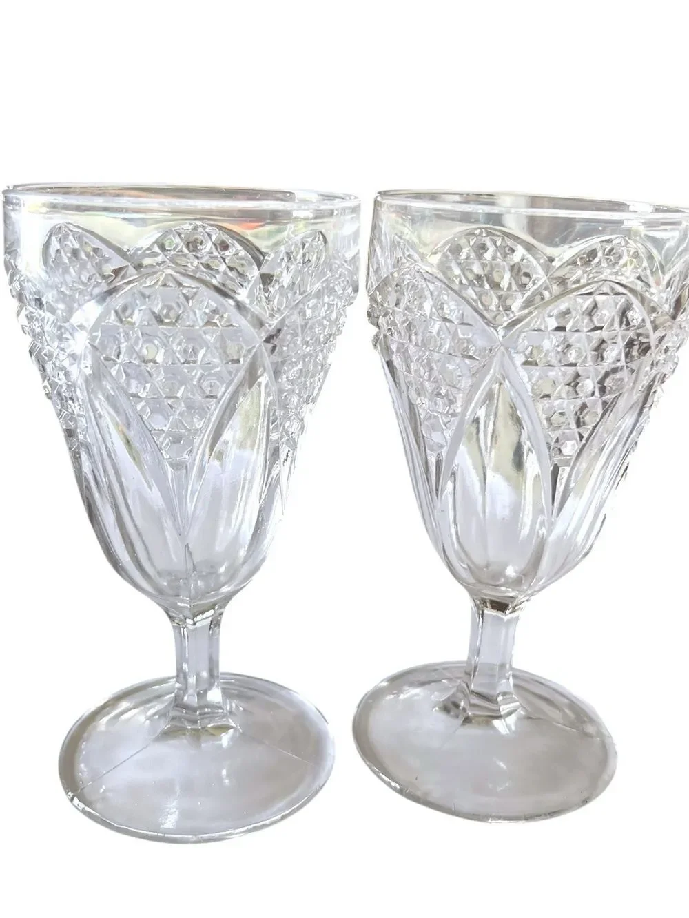 Imperial Glass No. 9 Goblet Pecorah Tulip Drinking Glass